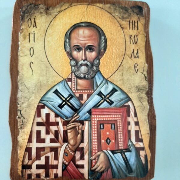 Икона 7×10. Святитель Николай Чудотворец